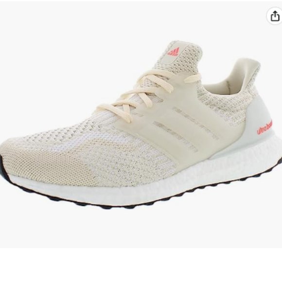 adidas Ultraboost 5.0 DNA Running Shoe Primeknit 7.5 Beige Tan Ecru Tint Glow - Picture 8 of 9